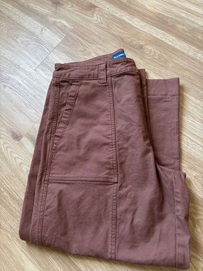 Old Navy Men's Rust Brown Utility Chinos